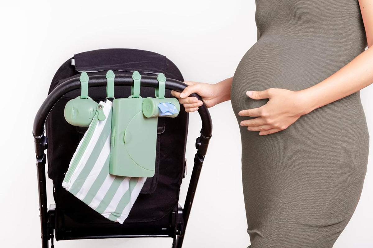 On-the-Go Diaper Changing Baby Mat, Taupe
