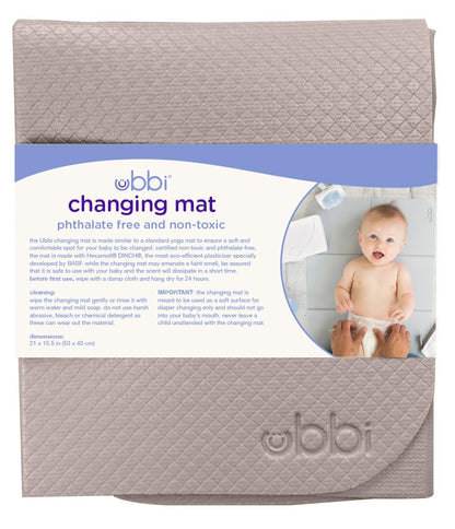 On-the-Go Diaper Changing Baby Mat, Taupe