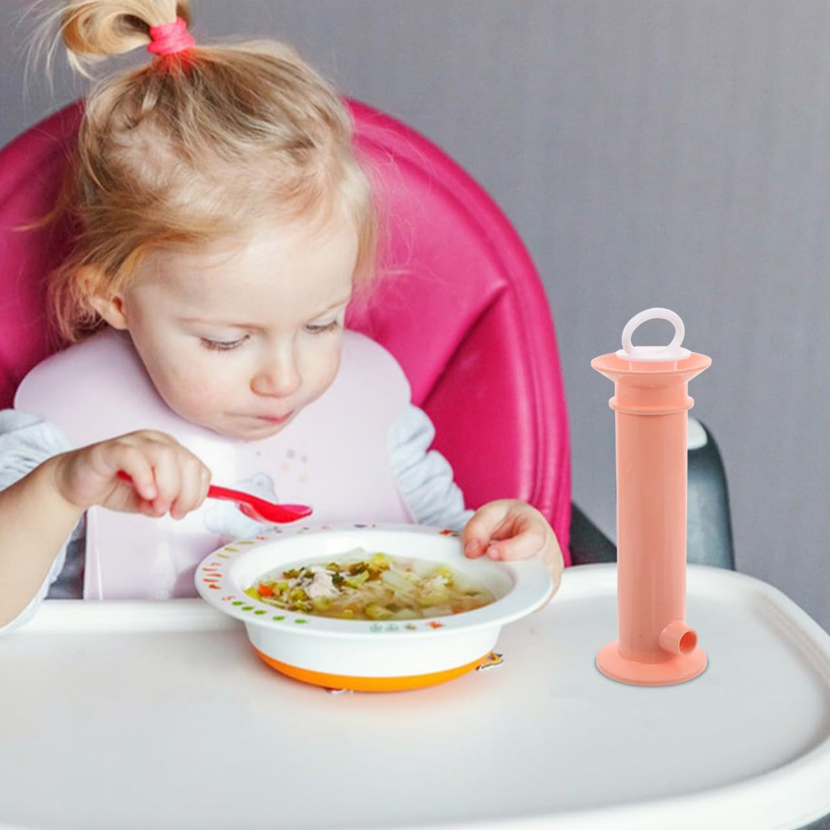 Baby Food Pouch Maker, Food Fruit Puree Dispenser Syringe Pouch Filler for Toddlers Feeding Tool Go Parents