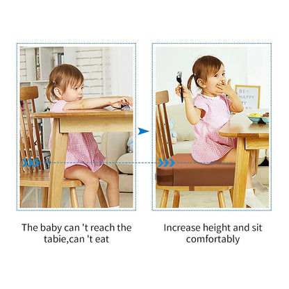 Toddler Booster Seat for Dining Table, Removable Chair Cushion