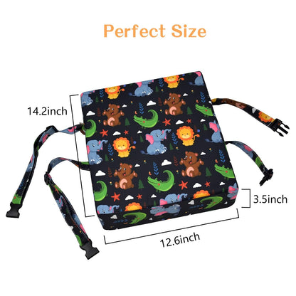 Toddler Booster Seat for Dining Table, Removable Chair Cushion