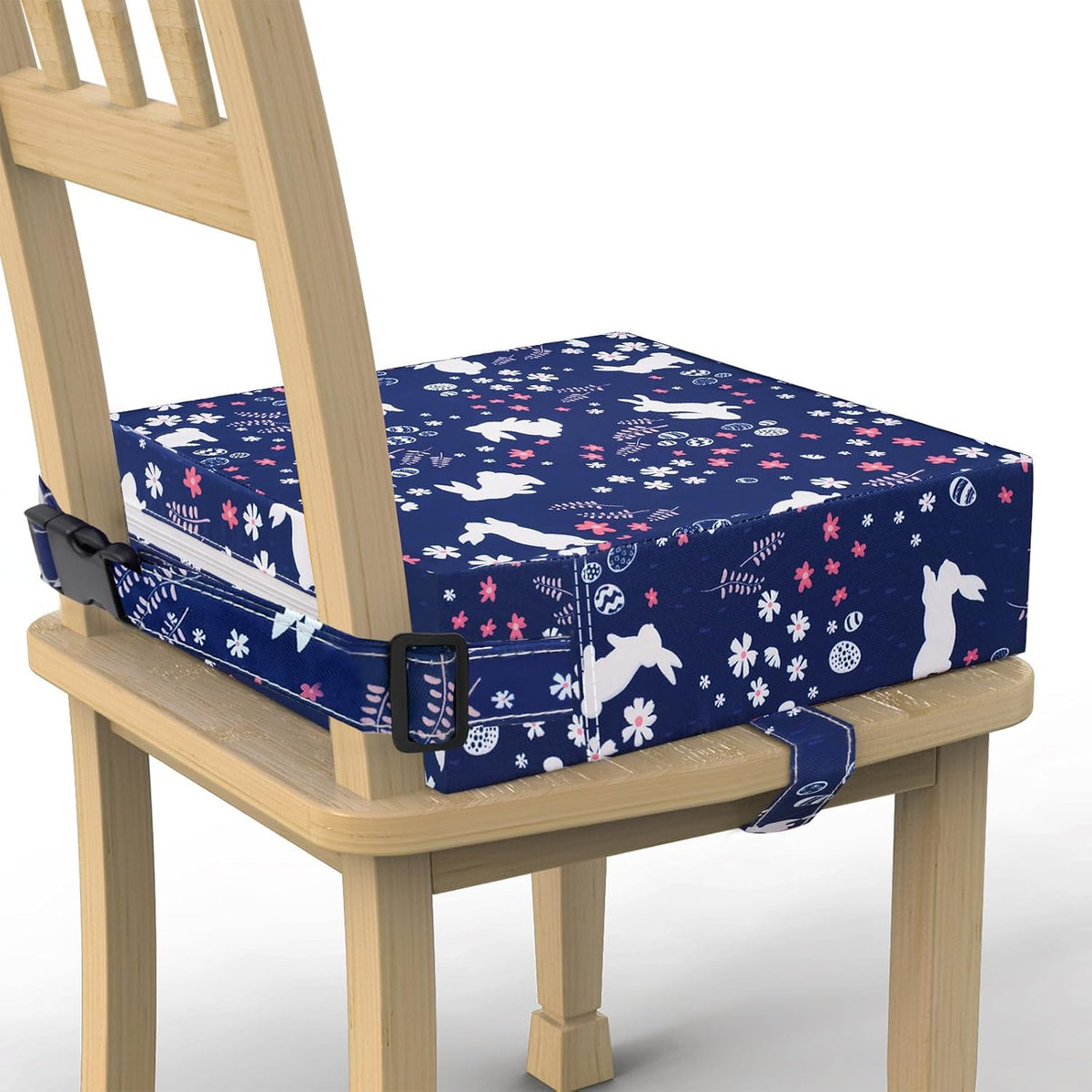 Toddler Booster Seat for Dining Table, Removable Chair Cushion