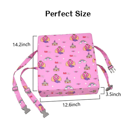 Toddler Booster Seat for Dining Table, Removable Chair Cushion