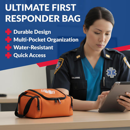 Dixigear Empty First Responder II Bag 10.5" x 5" x 8" - Pink