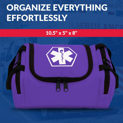 Dixigear Empty First Responder II Bag 10.5" x 5" x 8" - Pink