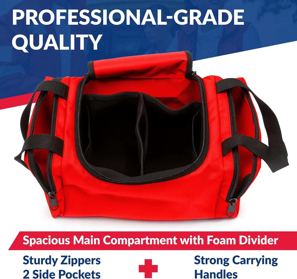 Dixigear Empty First Responder II Bag 10.5" x 5" x 8" - Pink