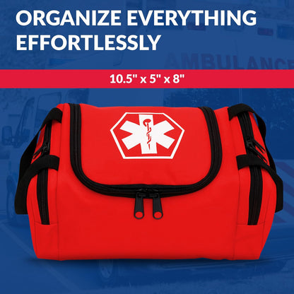Dixigear Empty First Responder II Bag 10.5" x 5" x 8" - Pink