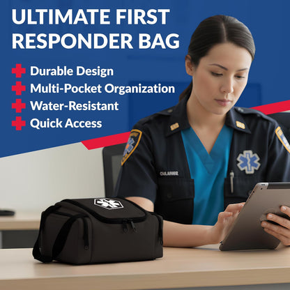 Dixigear Empty First Responder II Bag 10.5" x 5" x 8" - Pink