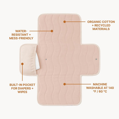 Mini Maven Portable Changing Pad Travel Diaper Clutch
