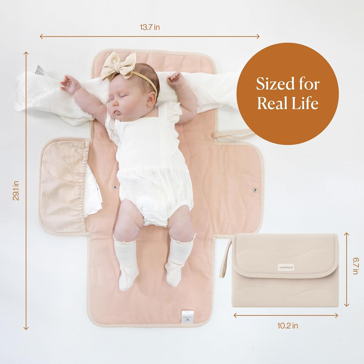 Mini Maven Portable Changing Pad Travel Diaper Clutch