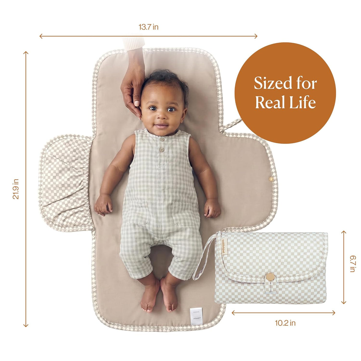 Mini Maven Portable Changing Pad Travel Diaper Clutch