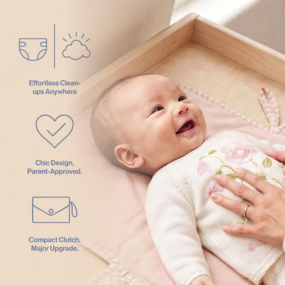 Mini Maven Portable Changing Pad Travel Diaper Clutch