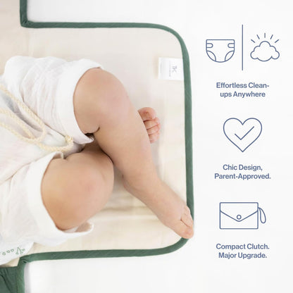 Mini Maven Portable Changing Pad Travel Diaper Clutch