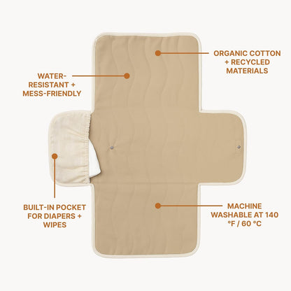 Mini Maven Portable Changing Pad Travel Diaper Clutch