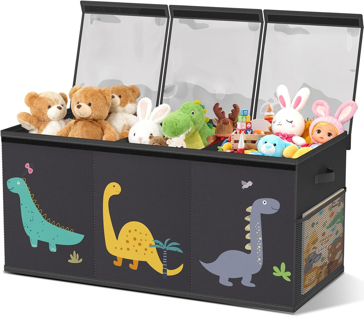 Toy Box Storage for Kids, Extra Large Collapsible Organizer with Lid