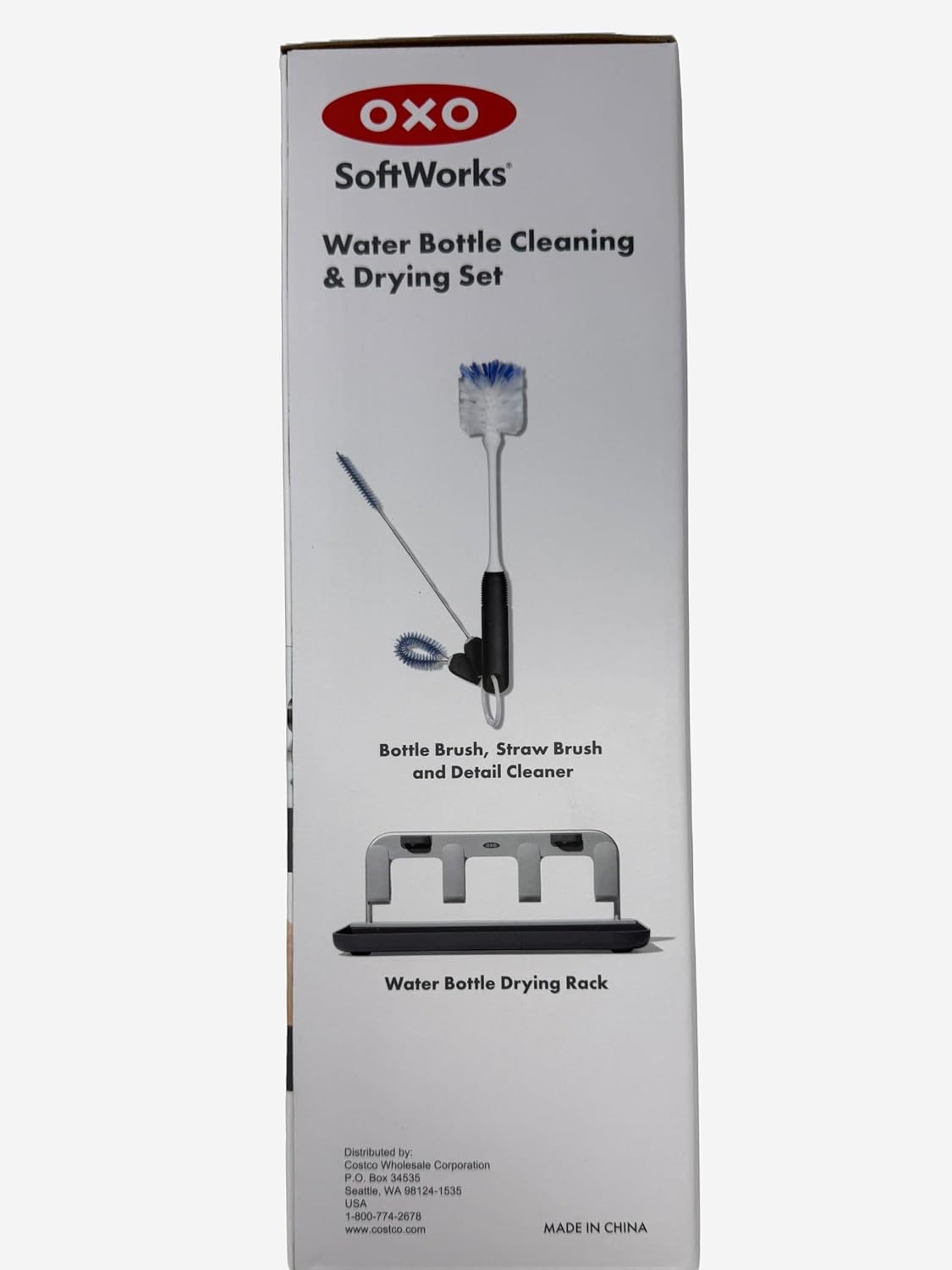 Softworks Water Bottle Cleaning & Drying Set