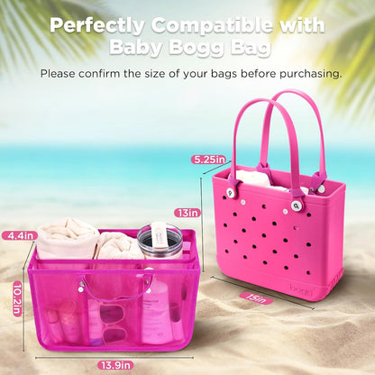 Beach Bag Organizer Insert Divider for Baby Bogg Bags Beach Tote