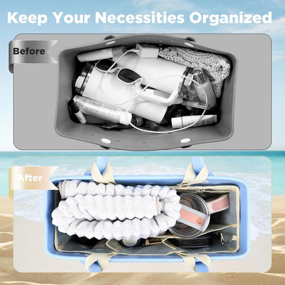 Beach Bag Organizer Insert Divider for Baby Bogg Bags Beach Tote