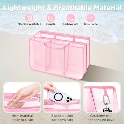 Beach Bag Organizer Insert Divider for Baby Bogg Bags Beach Tote