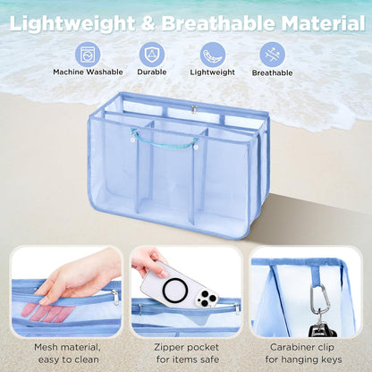Beach Bag Organizer Insert Divider for Baby Bogg Bags Beach Tote