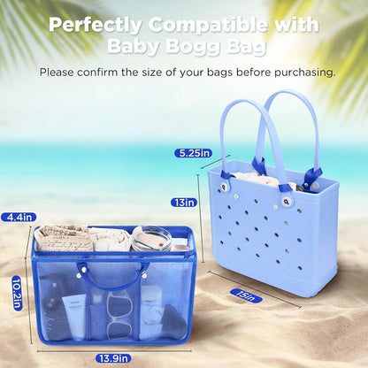 Beach Bag Organizer Insert Divider for Baby Bogg Bags Beach Tote