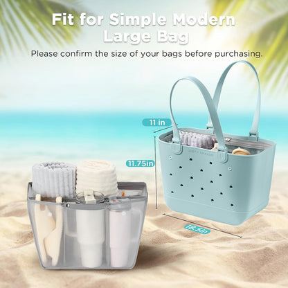 Beach Bag Organizer Insert Divider for Baby Bogg Bags Beach Tote