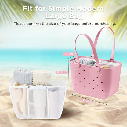 Beach Bag Organizer Insert Divider for Baby Bogg Bags Beach Tote