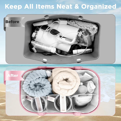 Beach Bag Organizer Insert Divider for Baby Bogg Bags Beach Tote