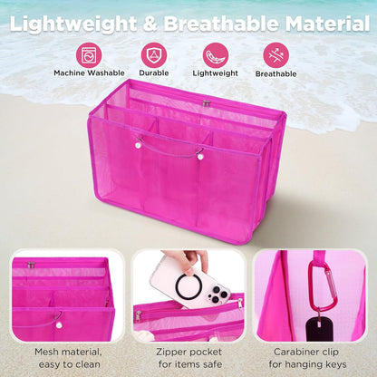Beach Bag Organizer Insert Divider for Baby Bogg Bags Beach Tote