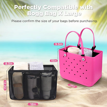 Beach Bag Organizer Insert Divider for Baby Bogg Bags Beach Tote