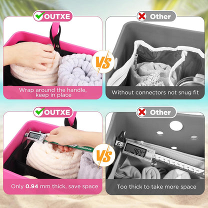Beach Bag Organizer Insert Divider for Baby Bogg Bags Beach Tote