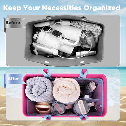 Beach Bag Organizer Insert Divider for Baby Bogg Bags Beach Tote