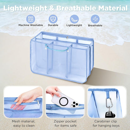 Beach Bag Organizer Insert Divider for Baby Bogg Bags Beach Tote