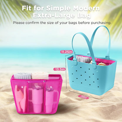 Beach Bag Organizer Insert Divider for Baby Bogg Bags Beach Tote