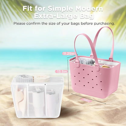 Beach Bag Organizer Insert Divider for Baby Bogg Bags Beach Tote
