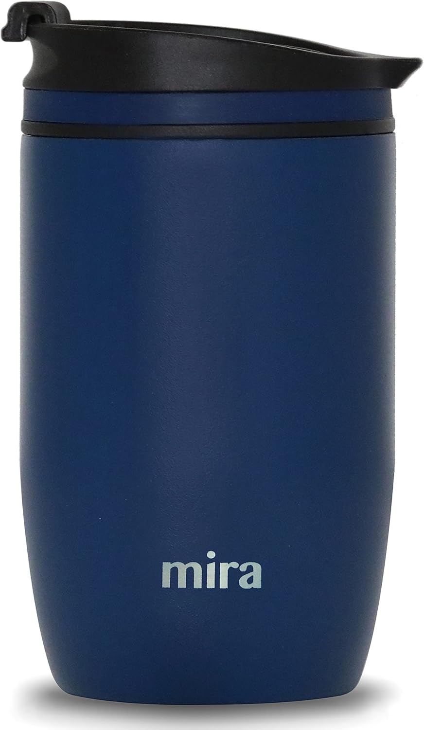 12 oz Travel Coffee Mug - Insulated Stainless Steel Tumbler with Screw Lid - French Granite
