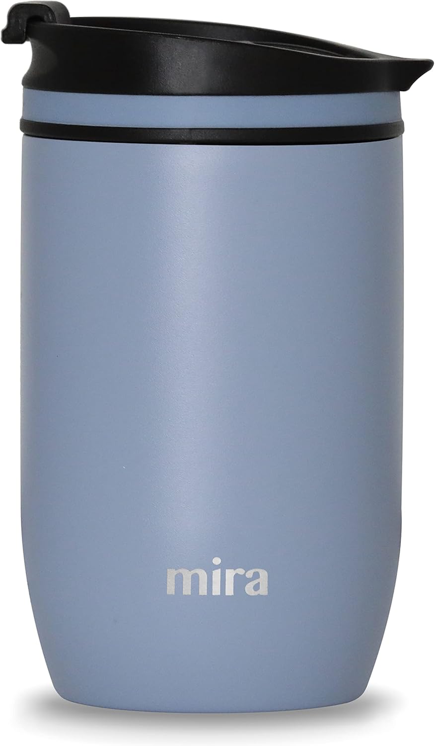 12 oz Travel Coffee Mug - Insulated Stainless Steel Tumbler with Screw Lid - French Granite
