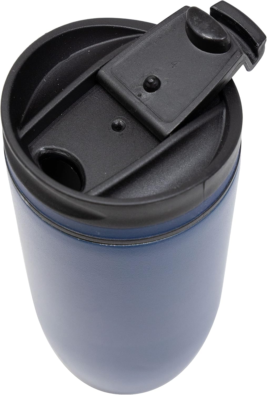 12 oz Travel Coffee Mug - Insulated Stainless Steel Tumbler with Screw Lid - French Granite