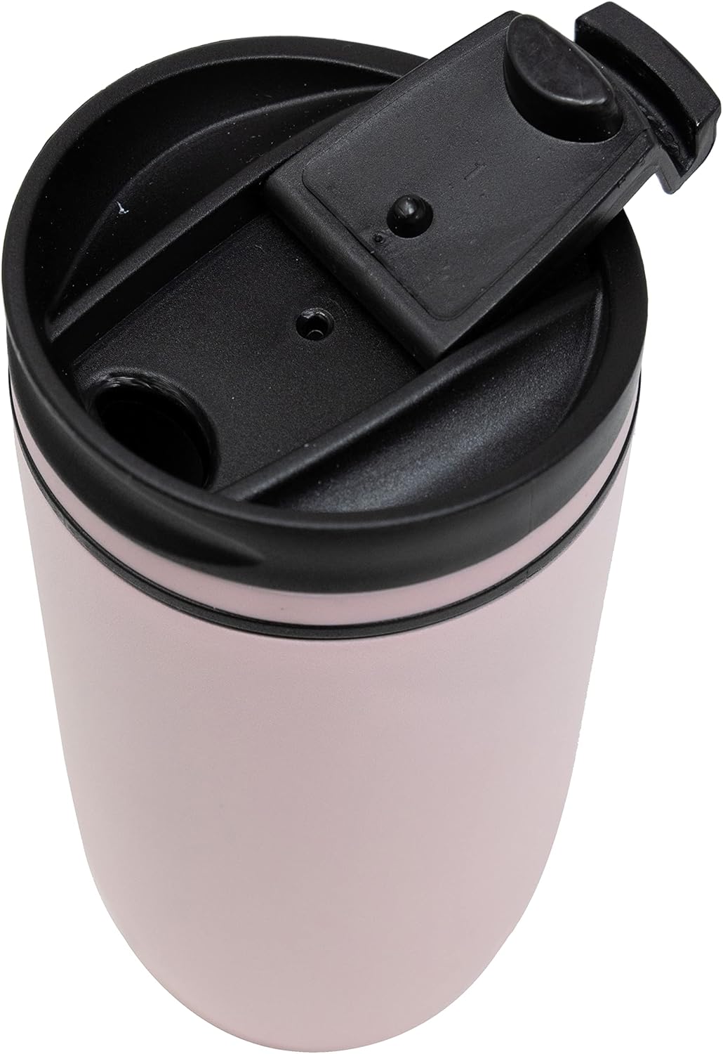 12 oz Travel Coffee Mug - Insulated Stainless Steel Tumbler with Screw Lid - French Granite