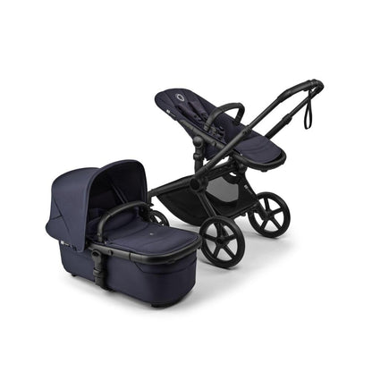 Fox 5 Renew All-Terrain Baby Stroller with Bassinet - Heritage Black