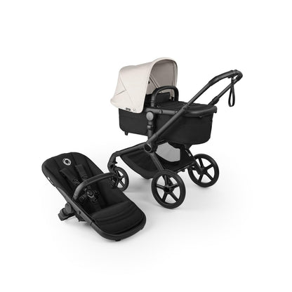 Fox 5 Renew All-Terrain Baby Stroller with Bassinet - Heritage Black