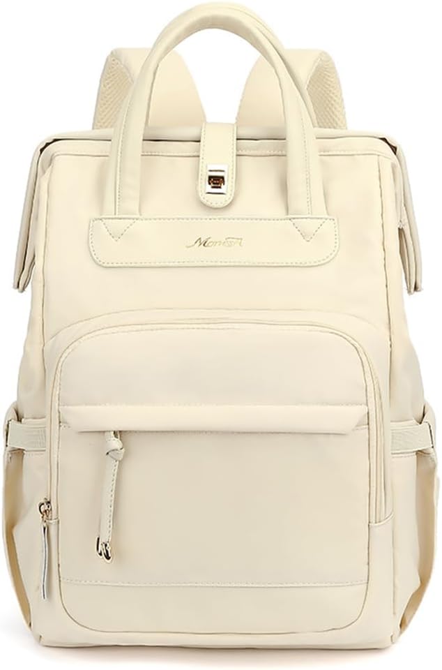 Stylish Casual Diaper Bag Backpack,Multifunctional Travel Nappy Changing Bag Mummy Bags with Insulated Pockets(Green)