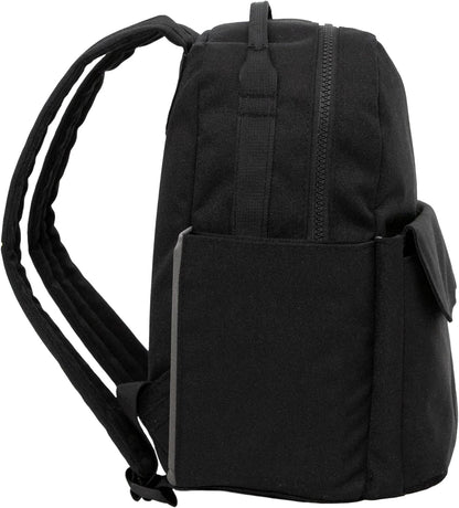 Mini Roo Diaper Bag Backpack, Mauve Baby Bag - 6 Pockets For Daily Carry