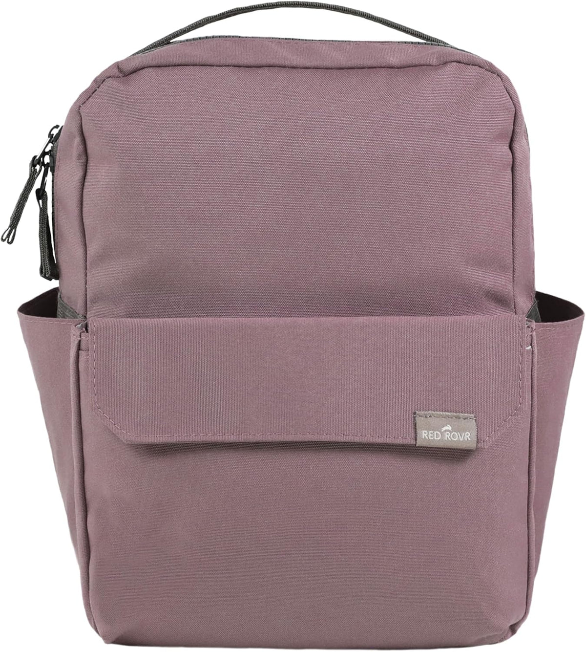 Mini Roo Diaper Bag Backpack, Mauve Baby Bag - 6 Pockets For Daily Carry