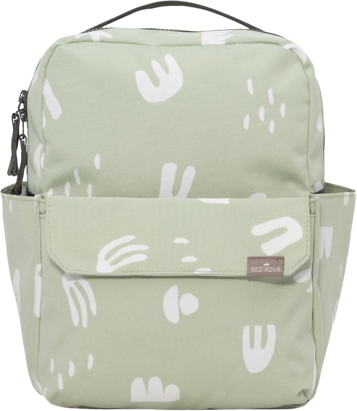 Mini Roo Diaper Bag Backpack, Mauve Baby Bag - 6 Pockets For Daily Carry