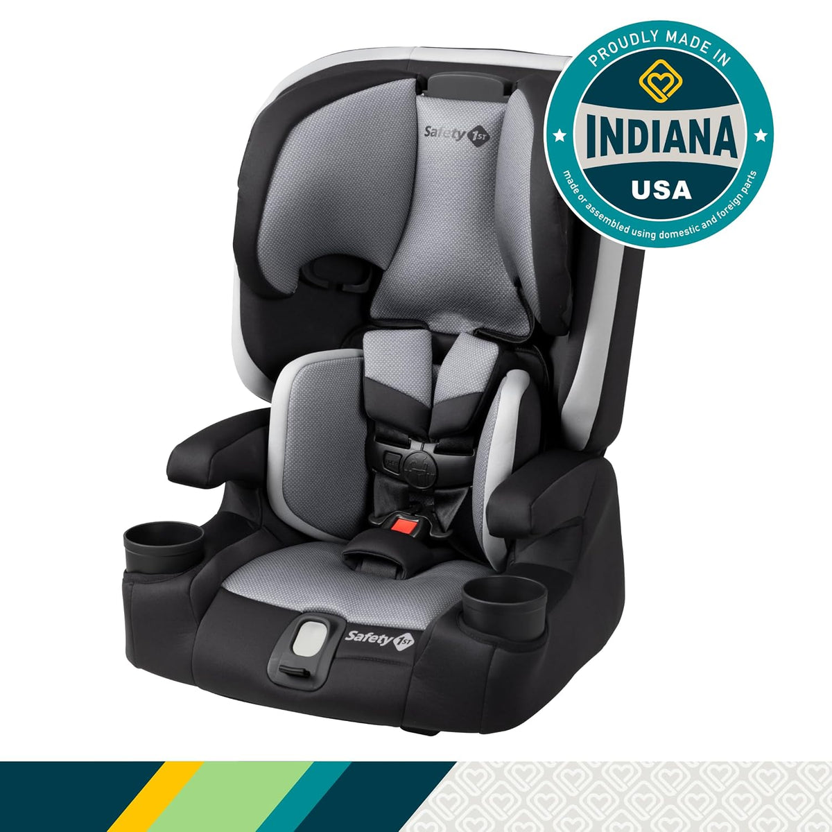 Boost-and-Go 3-in-1 Harness Booster Car Seat, High Street