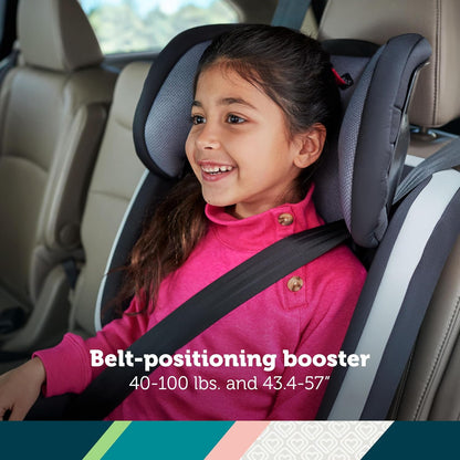Boost-and-Go 3-in-1 Harness Booster Car Seat, High Street