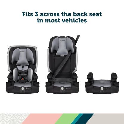 Boost-and-Go 3-in-1 Harness Booster Car Seat, High Street