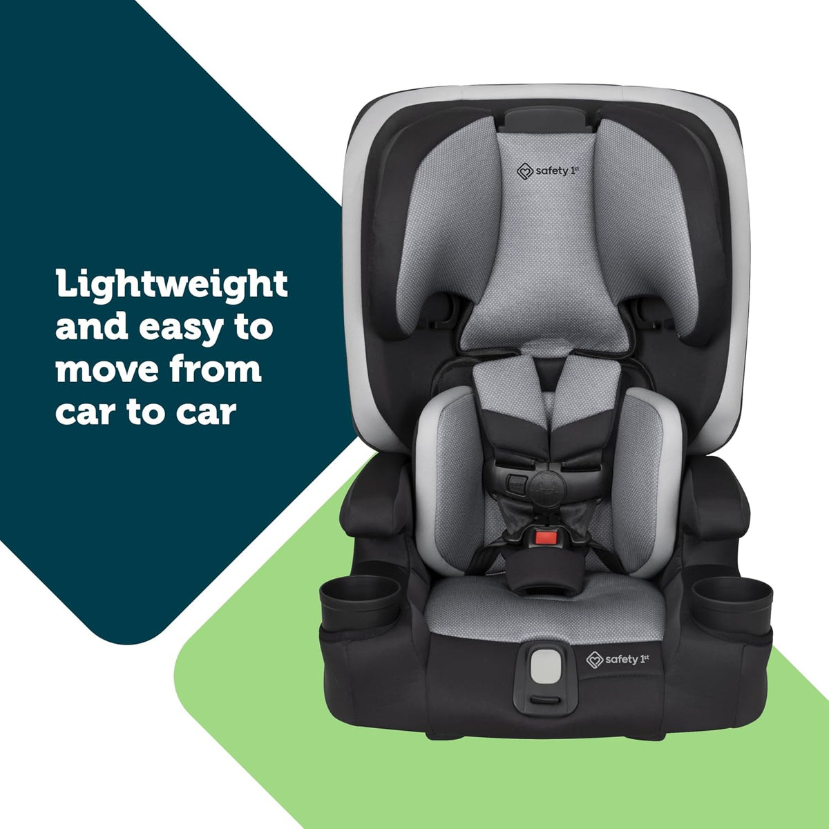 Boost-and-Go 3-in-1 Harness Booster Car Seat, High Street