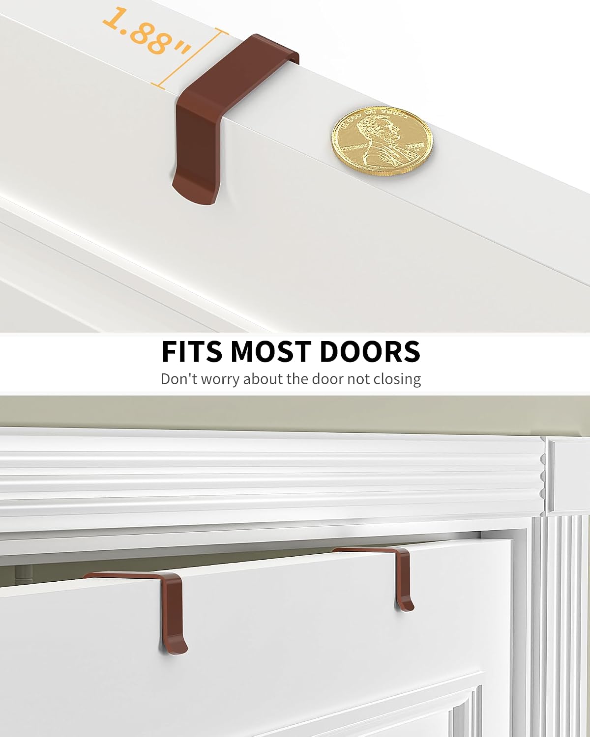 White 9-Tier Over The Door Pantry Organizer, Pantry Organization And Storage, Metal Hanging Spice Rack Shelves Door, Home & Kitchen Essentials, Laundry Room Bathroom Organization
